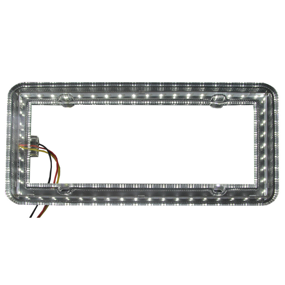 Halo License Plate Light