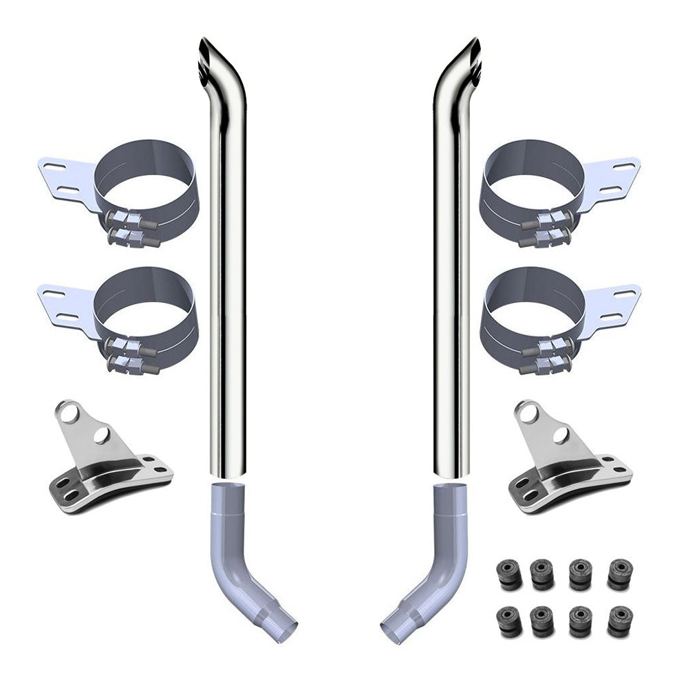 Peterbilt 359, 379, 389 6" x 96" Hoosier Exhaust Kit