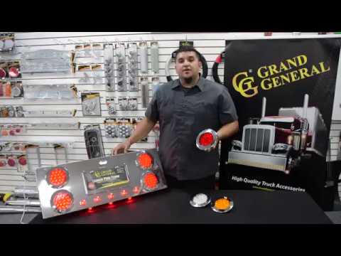 4" Surface Mount LED Light with Twist-On Bezel