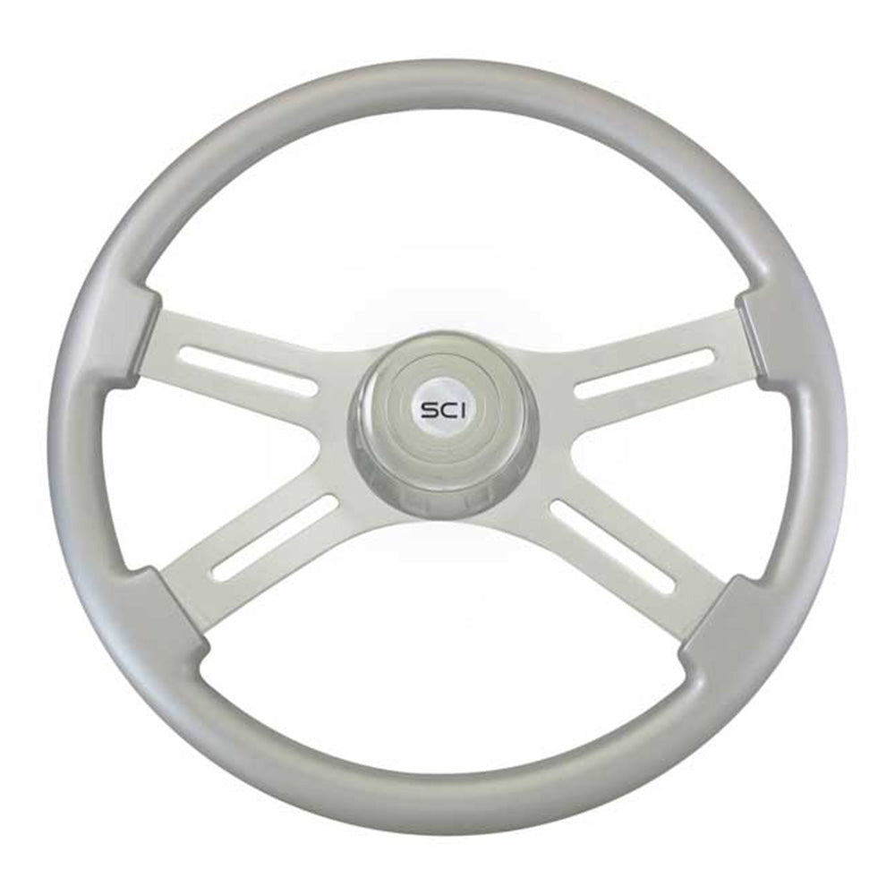 4 Spoke Painted Wood Steering Wheels 18"