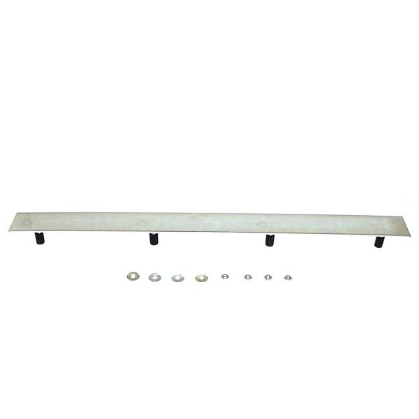 Chrome Top Mud Flap Accent 24" x 2" (EA)