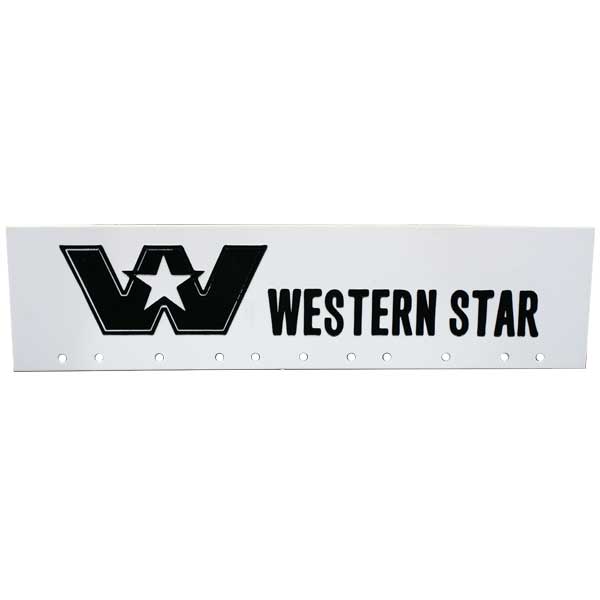 24" x 6" Western Star Quarter Fender Mud Flap (EA)