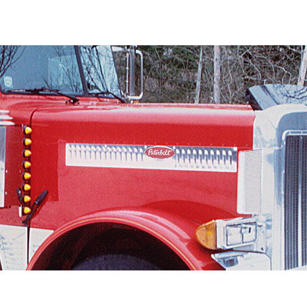 Peterbilt Louvered Side Hood Panel