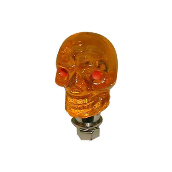 AMBER SKULL LIGHT