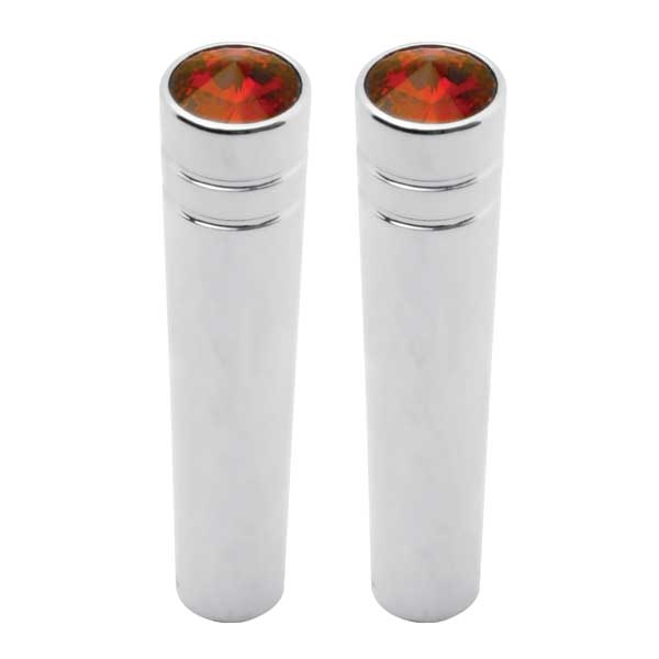 Peterbilt 2-1/4"L Aluminum Toggle Extensions with Jewel