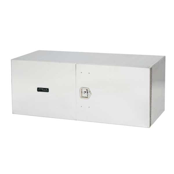 36"L x 24"H x 24"D Aluminum Box Double Doors P/S