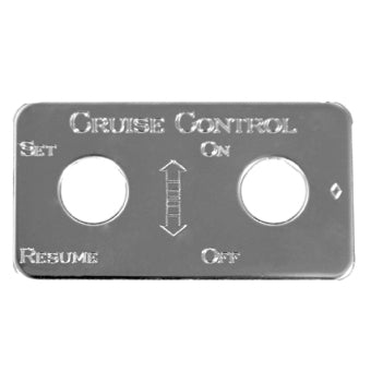 Kenworth B Dash Cruise Control Switch Plate