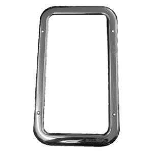 KW Exterior Chrome Cab Door View Window Trim