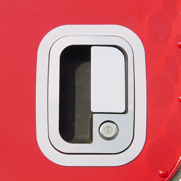 Peterbilt 2005 and newer Door Latch & Keyhole Surround Trim