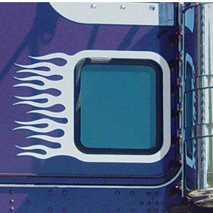 Kenworth DayLite Door Flame View Window Trim