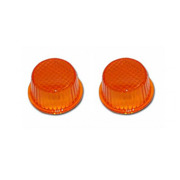 Replacement Amber Lenses for 3/4"D Bumper Guides