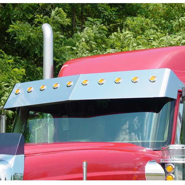 International i-Model 15" Drop Visor w/10 Cut Outs