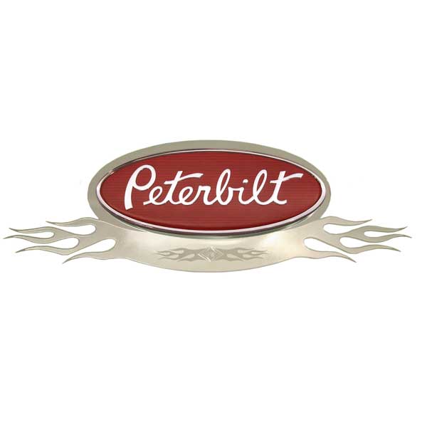 Peterbilt Flame Logo Trim
