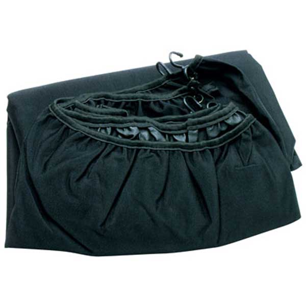 One-Piece Black Privacy Cab Curtain