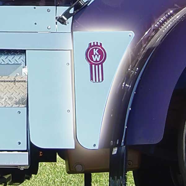 Kenworth W900L Lower Hood Extension Panels