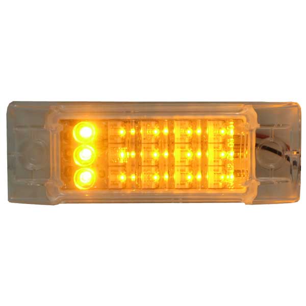 Rectangular Marker and Turn Signal LED Light