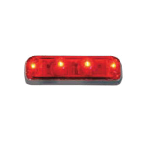 2-1/4" 4 LED Rectangular Marker Light