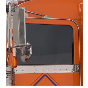 Peterbilt Under Window Trim Cab Mount Mirror 06+