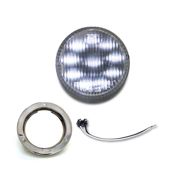 2" LED Marker Light with Stainless Steel Bezel