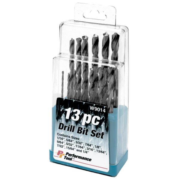 13-Piece Drill Bit Set