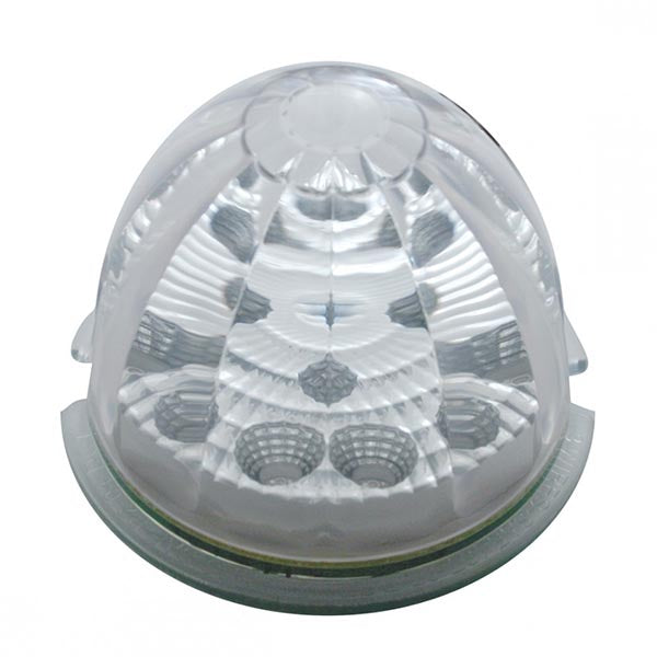 3" Amb/Clr 17 LED Reflector Watermelon Cab Light