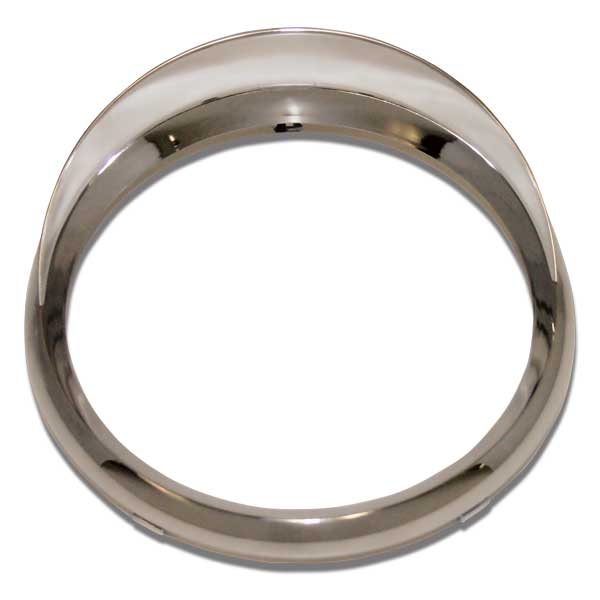 Peterbilt Chrome Speedo/Tach Bezel w/Visor