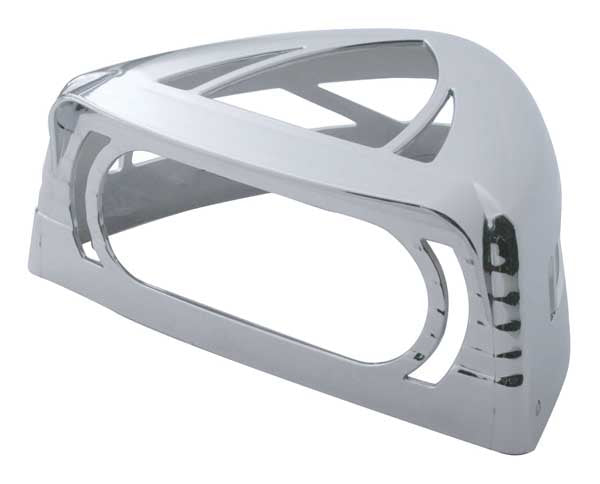 Peterbilt Headlight Turn Signal Cover with Visor