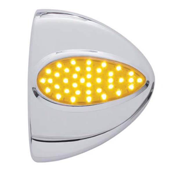 Peterbilt Headlight LED Turn Signal Cover