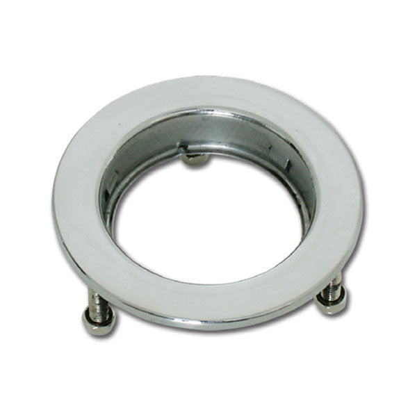 Stainless 2" Round Invisible Stud Flange Mount Rim