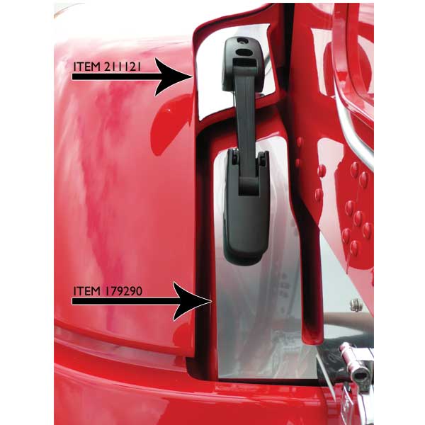 Kenwoth T660 Lower Hood Strap Trim