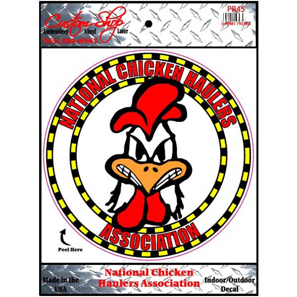 National Chicken Haulers Vinyl Decal