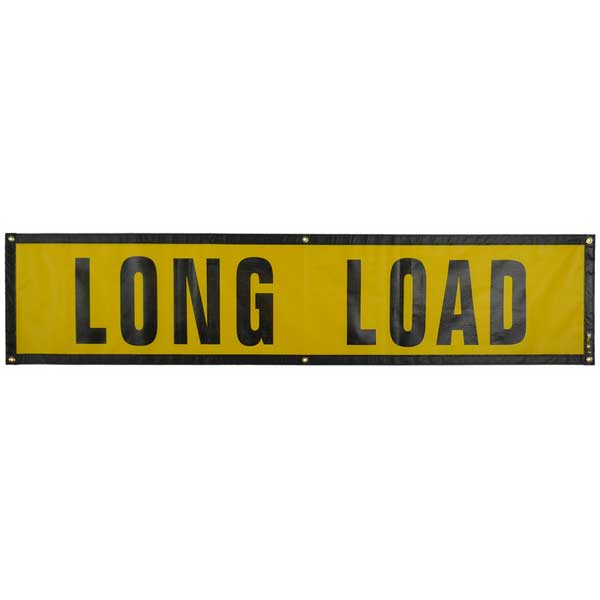 18" x 84" Long Load Sign with Grommets