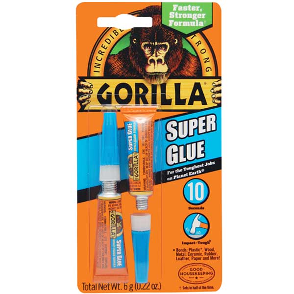 Gorilla Super Glue (2PK)