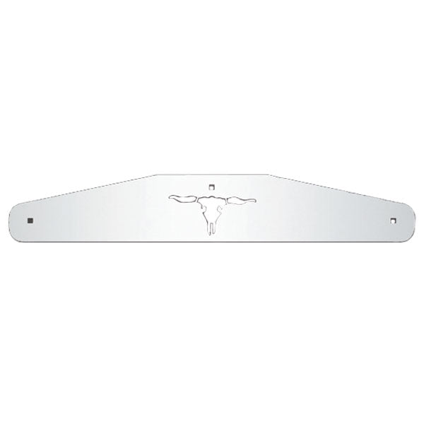 SS Cow Skull Mud Flap Weights 24" (PR)