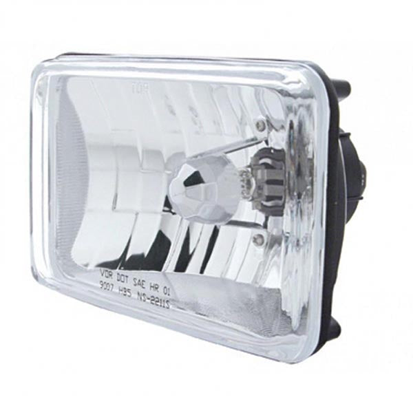 6" x 4" High Beam Crystal Headlight