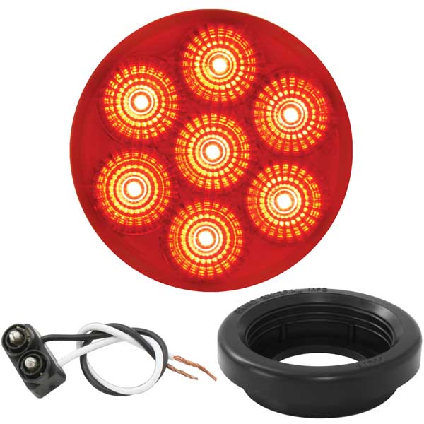 2" Spyder LED Marker Light with Grommet and Plug