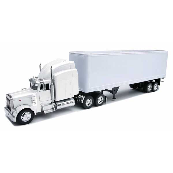 Peterbilt 379 with Dry Van Truck