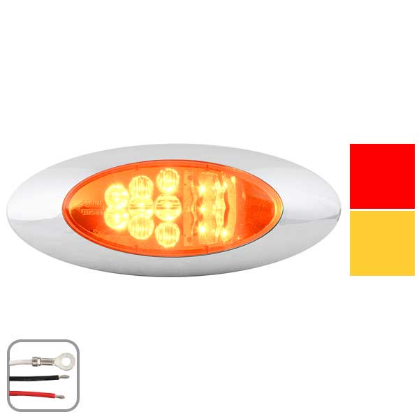 6-11/16" 15 LED Y2K Dual Function Light