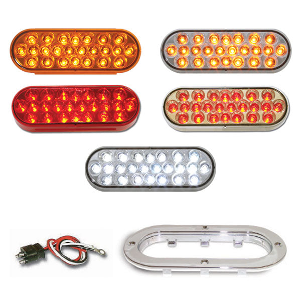 Oval Pearl LED Light Kits (24 diodes)