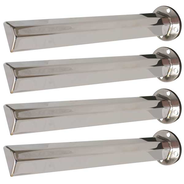 Stainless Steel Single Axle and Full Fender Bracket Set