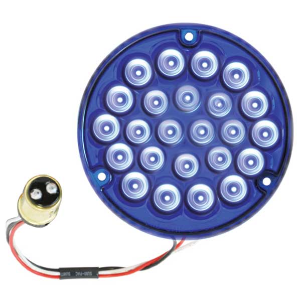 4" Round Pearl LED Light with 1157 Plug