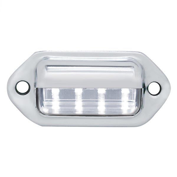2" White 4 LED License/Utility Light