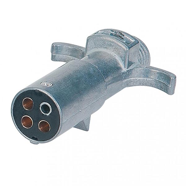 Round 4-Way Split Pin Plug Connector