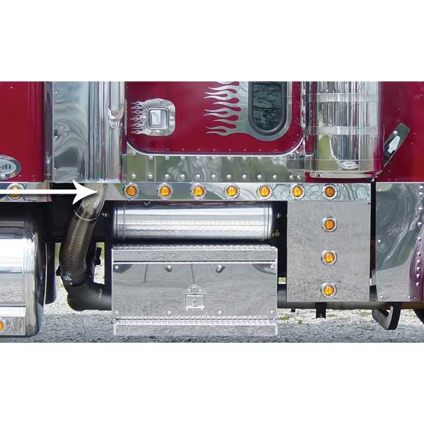 Peterbilt 379 Extended Day Cab Panels with LED