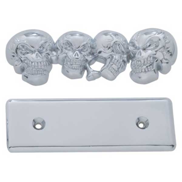 Chrome Skull Accent