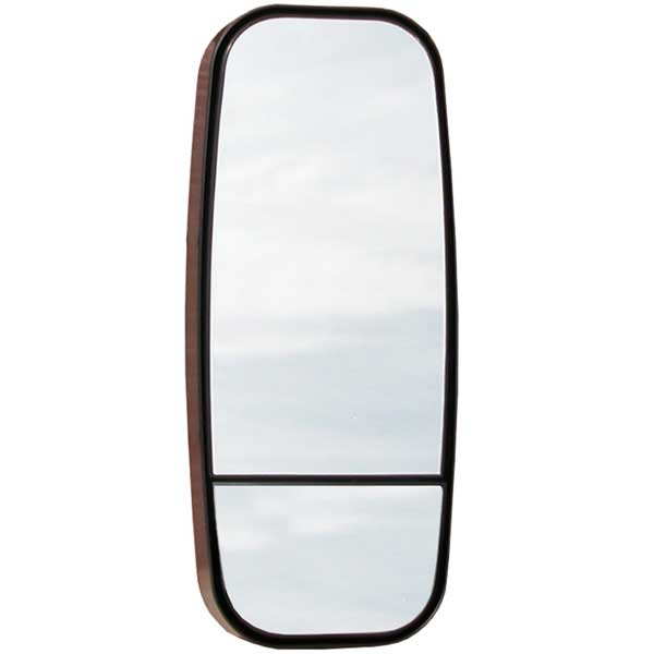 Chrome Aerodynamic Motorized Dual Vision Mirror