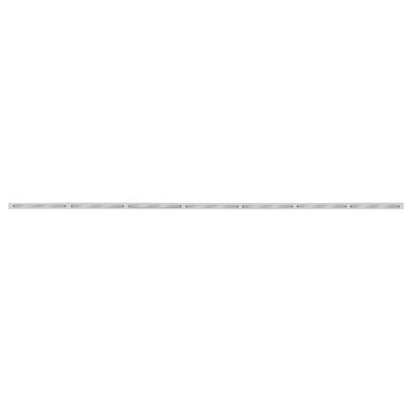 12" Amber/Chrome 14 LED Light Bar and 94" Bracket