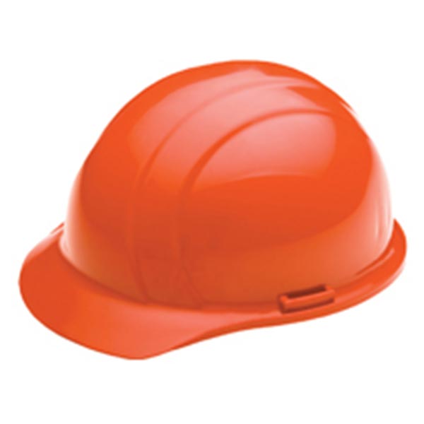 Orange Americana Style High Visibility Hard Hat