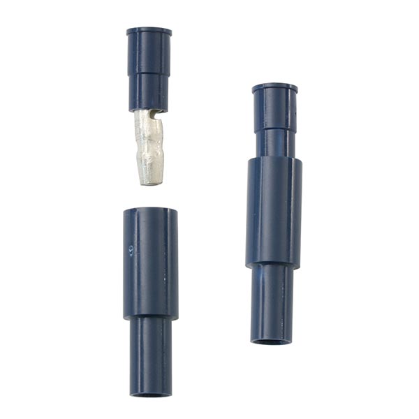 Blue 16-14 Gauge Bullet Style Terminals 10PK