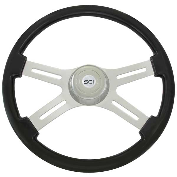 4 Spoke Painted Wood Steering Wheels 18"